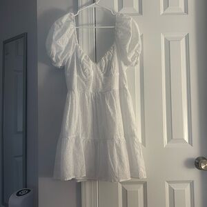 alterd state eyelet white dress